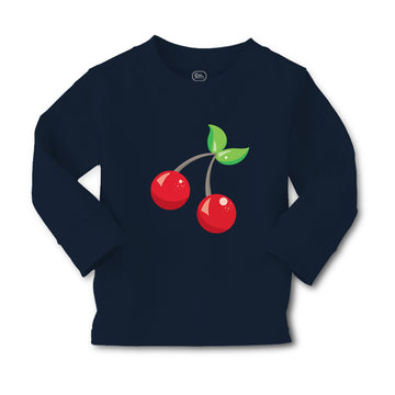 Baby Clothes Red Cherry Food and Beverages Fruit Boy & Girl Clothes Cotton