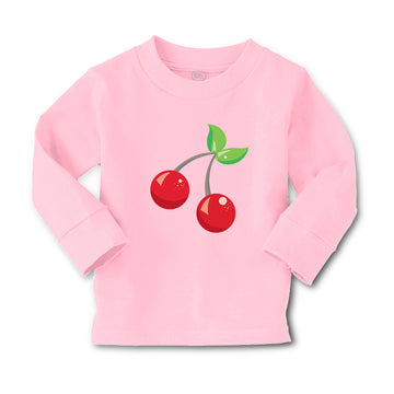 Baby Clothes Red Cherry Food and Beverages Fruit Boy & Girl Clothes Cotton