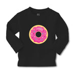 Baby Clothes Pink Donuts Food and Beverages Desserts Boy & Girl Clothes Cotton - Cute Rascals