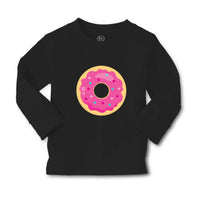 Baby Clothes Pink Donuts Food and Beverages Desserts Boy & Girl Clothes Cotton - Cute Rascals