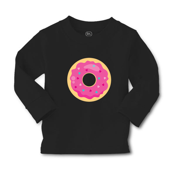 Baby Clothes Pink Donuts Food and Beverages Desserts Boy & Girl Clothes Cotton - Cute Rascals