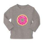 Baby Clothes Pink Donuts Food and Beverages Desserts Boy & Girl Clothes Cotton - Cute Rascals