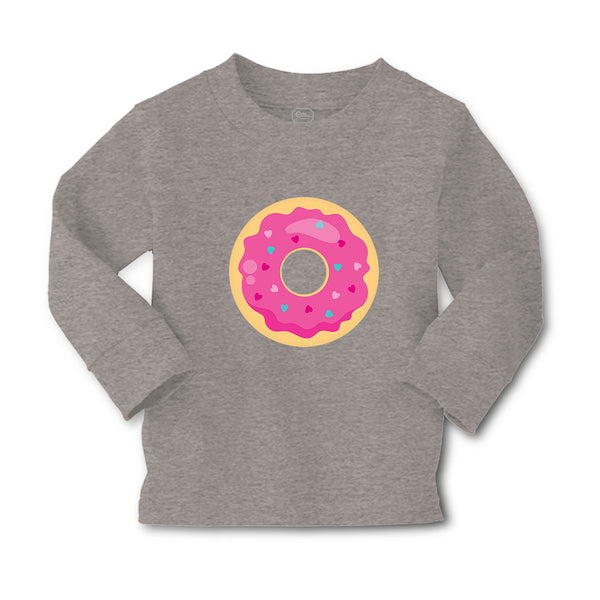 Baby Clothes Pink Donuts Food and Beverages Desserts Boy & Girl Clothes Cotton - Cute Rascals