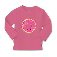 Baby Clothes Purple Donuts Eyes Food and Beverages Desserts Boy & Girl Clothes - Cute Rascals