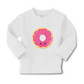 Baby Clothes Purple Donuts Eyes Food and Beverages Desserts Boy & Girl Clothes