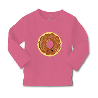 Baby Clothes Chocolate Donuts Eyes Food and Beverages Desserts Cotton - Cute Rascals