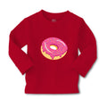 Baby Clothes Purple Donuts Food and Beverages Desserts Boy & Girl Clothes Cotton