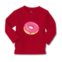 Baby Clothes Purple Donuts Food and Beverages Desserts Boy & Girl Clothes Cotton - Cute Rascals