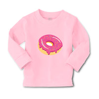 Baby Clothes Purple Donuts Food and Beverages Desserts Boy & Girl Clothes Cotton - Cute Rascals