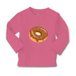 Baby Clothes Donuts Chocolate 2 Food and Beverages Desserts Boy & Girl Clothes - Cute Rascals