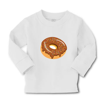 Baby Clothes Donuts Chocolate 2 Food and Beverages Desserts Boy & Girl Clothes