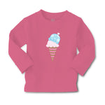 Baby Clothes Pink Blue Ice Cream Food and Beverages Desserts Boy & Girl Clothes - Cute Rascals