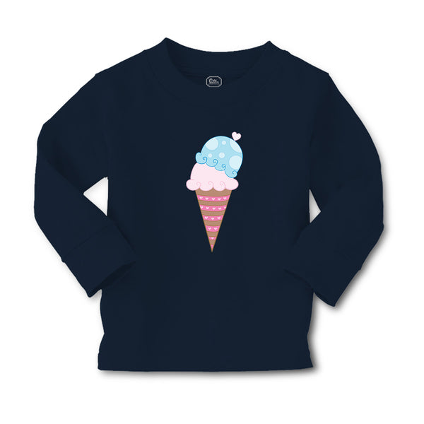 Baby Clothes Pink Blue Ice Cream Food and Beverages Desserts Boy & Girl Clothes - Cute Rascals