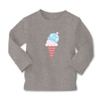 Baby Clothes Pink Blue Ice Cream Food and Beverages Desserts Boy & Girl Clothes - Cute Rascals