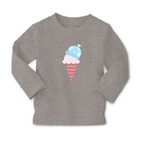 Baby Clothes Pink Blue Ice Cream Food and Beverages Desserts Boy & Girl Clothes - Cute Rascals
