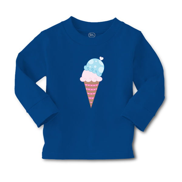Baby Clothes Pink Blue Ice Cream Food and Beverages Desserts Boy & Girl Clothes - Cute Rascals