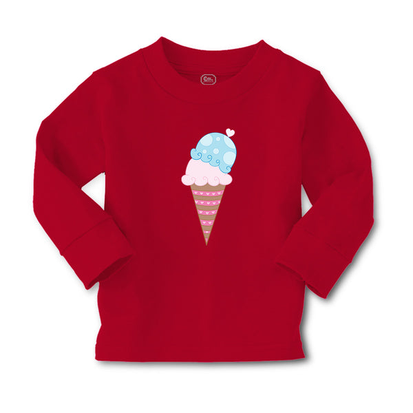 Baby Clothes Pink Blue Ice Cream Food and Beverages Desserts Boy & Girl Clothes - Cute Rascals
