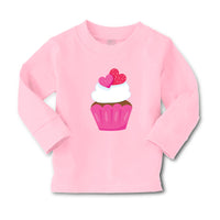 Baby Clothes Love Cupcake Food and Beverages Cupcakes Boy & Girl Clothes Cotton - Cute Rascals