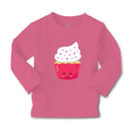 Baby Clothes Pink Love Cupcake Eyes Food and Beverages Cupcakes Cotton - Cute Rascals