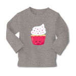 Baby Clothes Pink Love Cupcake Eyes Food and Beverages Cupcakes Cotton - Cute Rascals