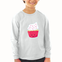 Baby Clothes Pink Love Cupcake Eyes Food and Beverages Cupcakes Cotton - Cute Rascals