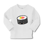 Baby Clothes Smile Sushi Roll 2 Food and Beverages Sushi Boy & Girl Clothes - Cute Rascals