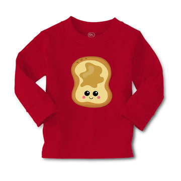 Baby Clothes Peanut Butter Toast Food and Beverages Bread Boy & Girl Clothes
