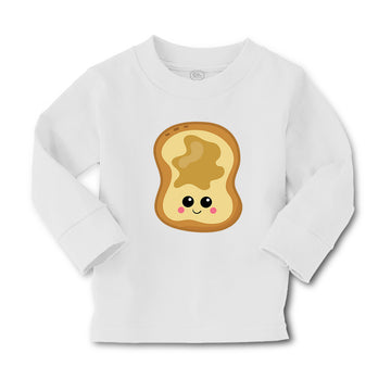 Baby Clothes Peanut Butter Toast Food and Beverages Bread Boy & Girl Clothes