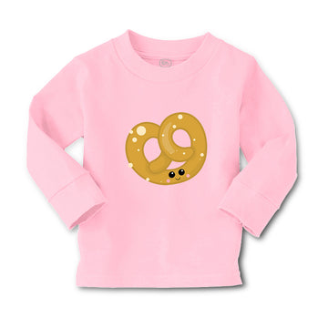 Baby Clothes Pretzel Food and Beverages Bread Boy & Girl Clothes Cotton