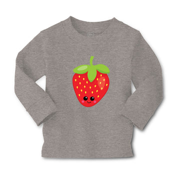 Baby Clothes Red Strawberry Food and Beverages Fruit Boy & Girl Clothes Cotton