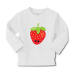 Baby Clothes Red Strawberry Food and Beverages Fruit Boy & Girl Clothes Cotton - Cute Rascals