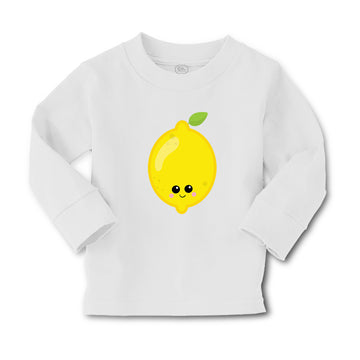 Baby Clothes Smile Lemon Food and Beverages Fruit Boy & Girl Clothes Cotton