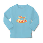 Baby Clothes Pizza Pepperoni 2 Pieces Food and Beverages Pizza Cotton - Cute Rascals