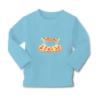 Baby Clothes Pizza Pepperoni 2 Pieces Food and Beverages Pizza Cotton - Cute Rascals