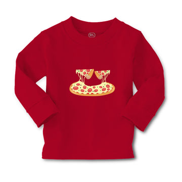 Baby Clothes Pizza Pepperoni 2 Pieces Food and Beverages Pizza Cotton