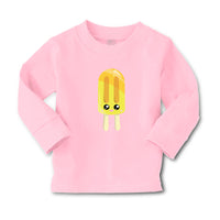 Baby Clothes Yellow Orange Popsicle Eyes Food and Beverages Desserts Cotton - Cute Rascals