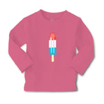 Baby Clothes Red White Blue Popsicle Food and Beverages Desserts Cotton - Cute Rascals