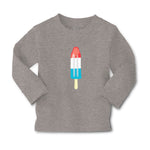 Baby Clothes Red White Blue Popsicle Food and Beverages Desserts Cotton - Cute Rascals