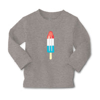 Baby Clothes Red White Blue Popsicle Food and Beverages Desserts Cotton - Cute Rascals