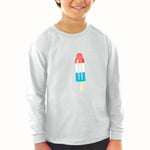 Baby Clothes Red White Blue Popsicle Food and Beverages Desserts Cotton - Cute Rascals