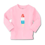Baby Clothes Red White Blue Popsicle Food and Beverages Desserts Cotton - Cute Rascals