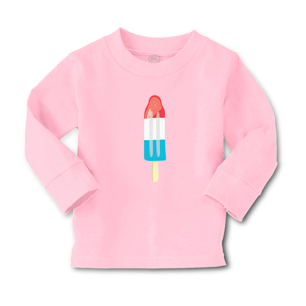 Baby Clothes Red White Blue Popsicle Food and Beverages Desserts Cotton - Cute Rascals