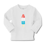Baby Clothes Red White Blue Popsicle Food and Beverages Desserts Cotton - Cute Rascals