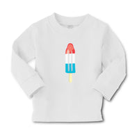 Baby Clothes Red White Blue Popsicle Food and Beverages Desserts Cotton - Cute Rascals