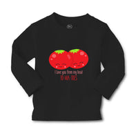 Baby Clothes Love Tomatoes Sign Vegetables Boy & Girl Clothes Cotton - Cute Rascals