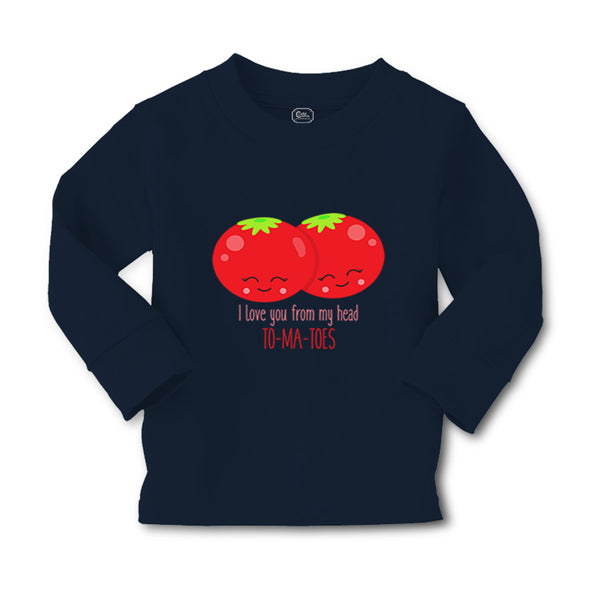Baby Clothes Love Tomatoes Sign Vegetables Boy & Girl Clothes Cotton - Cute Rascals