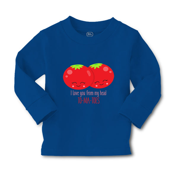 Baby Clothes Love Tomatoes Sign Vegetables Boy & Girl Clothes Cotton - Cute Rascals