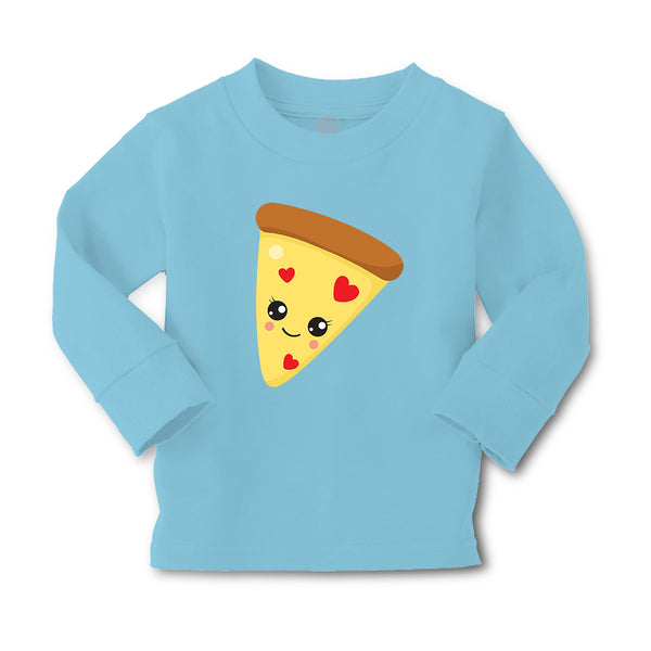 Baby Clothes Love Pizza Food and Beverages Pizza Boy & Girl Clothes Cotton - Cute Rascals