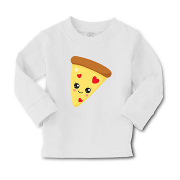 Baby Clothes Love Pizza Food and Beverages Pizza Boy & Girl Clothes Cotton