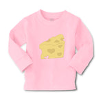 Baby Clothes Heart Cheese Food and Beverages Dairy Boy & Girl Clothes Cotton - Cute Rascals